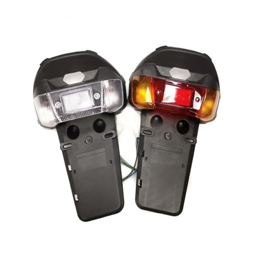 Feu arrière JOG 50 avec garde-boue complet pour rouler sous la pluie en CY50