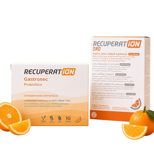 RECUPERATION - Pack Probióticos Lactobacillus Rhamnosus GG + Zinc +