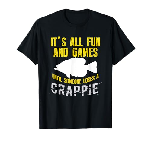 Crappie Fishing - Peces de agua dulce para hombres, mujeres y niños Camiseta