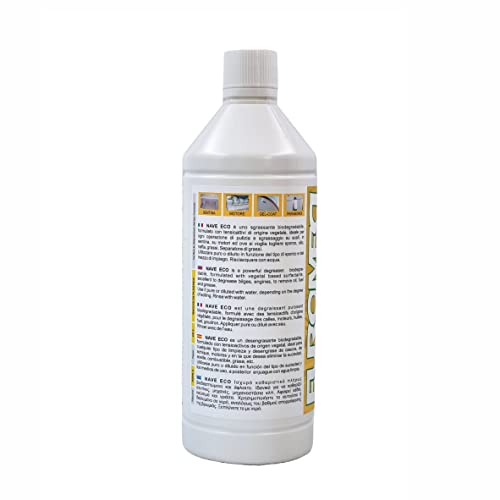 Euromeci Nave Eco, Sgrassante Nautico Ecologico, 1.000 Ml - 3