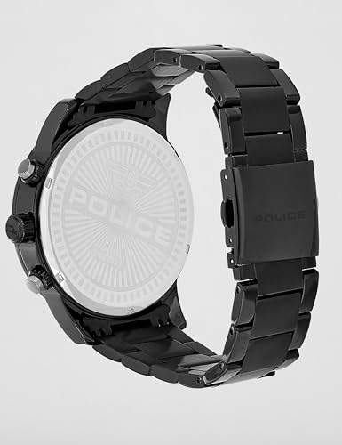 Image of Police Quartz Multifunction Black DIAL Stainless Steel Strap Watch for Men-PLPEWJK2203304W