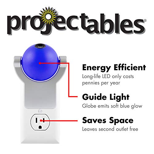 Projectables 11296 Led Night Light,Metal, White #TOP3