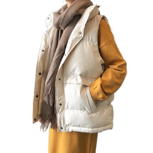 Doudoune sans manches femme grande taille veste chaude de ski