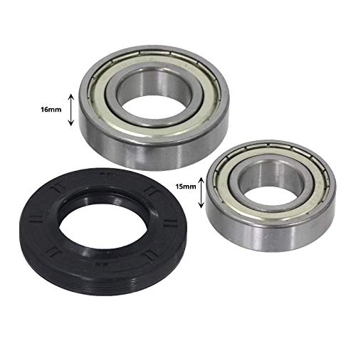 SPARES2GO Drum Bearing & Oil Seal Kit for LG Washing Machines (6205ZZ & 6206ZZ) - Image 3