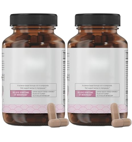 Harmonie hormonale femmes : soutien naturel contre les bouffées de chaleur (2pc)