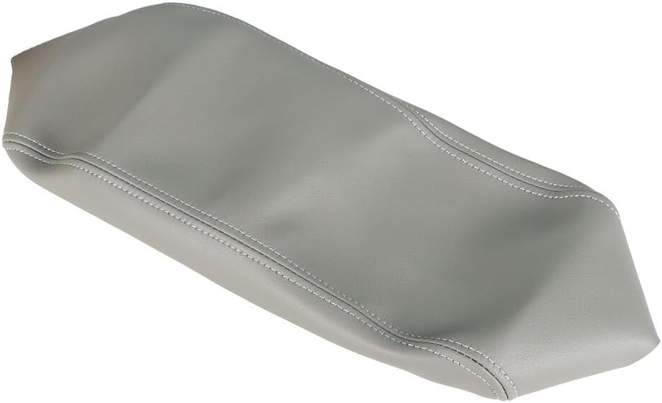 Genuine Replacement NEW For Dodge Durango 2011-2019 Gray Armrest Cover Leather Center Console Lid Genuine OEM Replacement