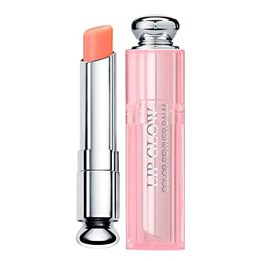 Christian Dior Addict Glow Color Awakening Lip Balm SPF 10, No. 004 Coral, 0.12 Ounce