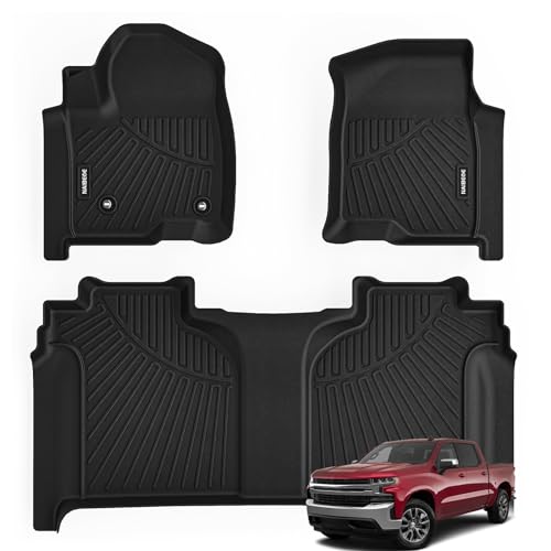 Naibeve Floor Mats For 20192024 Chevy Silverado/GMC