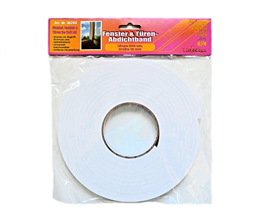 Preisvergleich Produktbild Fenster und Türen Abdichtband 5m x 15mm