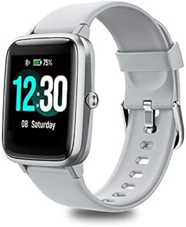 Smart Watch for Women Men, Fitness Tracker with Heart Rate Monitor, Activity Tracker, Step Counter, Sleep Monitor, Calorie Counter,1.3" Touch Screen, IP68 Waterproof Smartwatch for Andriod IOS 
