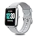 Fitpolo Montre Connectée Homme Femme Smartwatch 1.3" Compatible Android iOS Etanche IP68 GPS Bracelet Fitness avec cardiofréquencemètre Étanche IP68 Podomètre Moniteur de Sommeil Montre