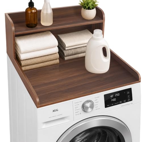 Royxen 2-Tier Laundry Countertop with Shelf