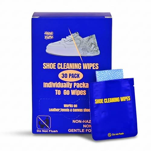 Top 10 Best Shoe Stain Remover Products Reviewed Today 11 Shoe Wipes – 30 Individually Wrapped Shoe Cleaning Wipes for On-the-Go – Instant Clean for White Sneakers, Leather, Golf & Tennis Shoes No Water, No Brush, No Residue Gym Bag, Car, Travel Essential