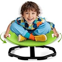 Spinning Chair for Autism Kids with Handles, Sensory Movement Toys for Autism, Autistic Children Sensory Room Equipment, Sit and Spin Swivel Seat Gifts for Toddlers Boys Girls Christmas Birthday