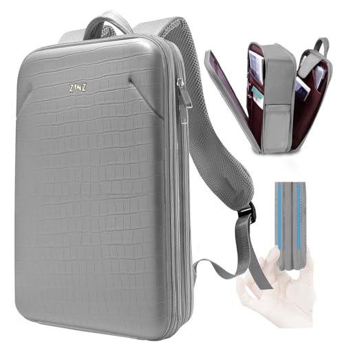 Image of ZINZ Slim & Expandable Laptop Backpack 15 15.6 16 Inch Sleeve with USB Port