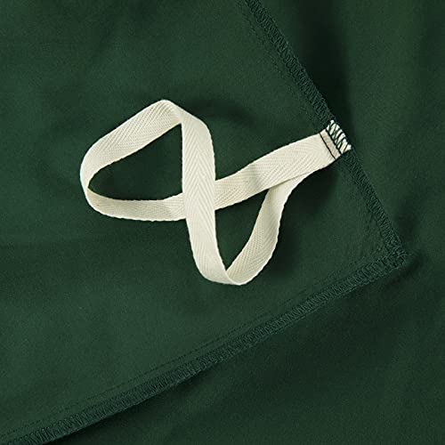 3 Pieces Bedding Duvet Cover Set, Pinch Pleated Twin Duvet Cover, Pintuck Comforter Quilt Cover With 2 Pillow Shams-Twin-68 X 90 Inches-Green #TOP5