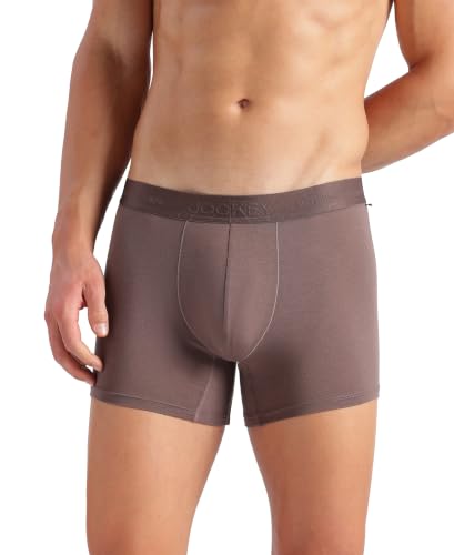Image of Jockey IC25 Men Tencel Micro Modal Cotton Elastane Stretch Solid Trunk with Natural StayFresh Properties