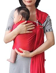 Vlokup Baby Water Ring Sling Carrier | Lightweight Breathable Mesh