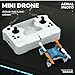 Mini Drone for Kids, Indoor Portable Nano Quadcopter with Altitude Hold, LED Lights, 3D Flips, Easy to Fly Toy Gift for Boys Girls