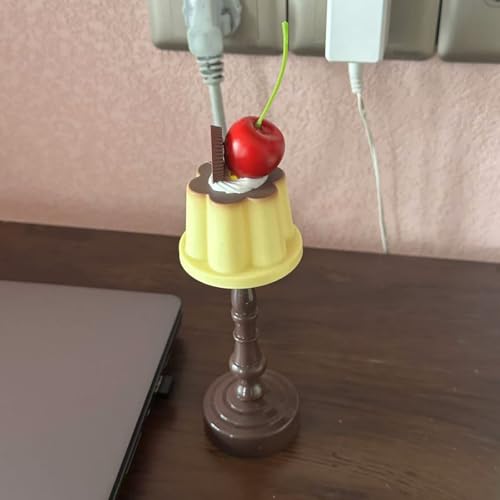 Lámpara de Mesa Recargable con Luz cálida y diseño de Pudding miniatura 2