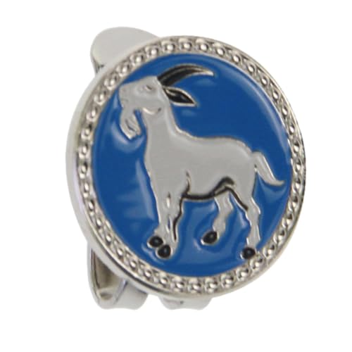 Clip de sombrero con marcador de golf decorativo ideal para días de juego en el green