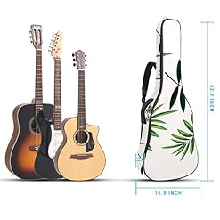 Green Leaves Housse de protection rembourrée pour guitare classique acoustique Motif feuilles vertes, Multicolore 05, 42… - Les Beatles, Paul McCartney, John Lennon, RIngo Starr, George Harrison Green Leaves Housse de protection rembourrée pour guitare classique acoustique Motif feuilles vertes, Multicolore 05, 42… – Image 5