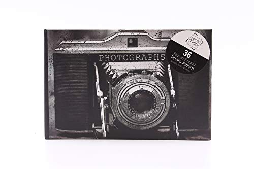 Tallon - Mini álbum de fotos vintage con bolsillo para 36 fotos Cover