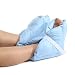MediChoice Heel Pillow, 1 Pair, Breathable Cotton Polyester Cover with Microfiber Fill, Hook and Loop Fasteners, Universal (1 Pair)