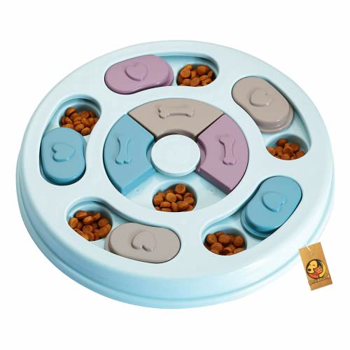 Foodie Puppies Cat Puzzle Toy for Dispensing Treats, Pet Toys Game for Training and Slow Feed, Non-Slip Feeder Designed for Puppies & Kittens