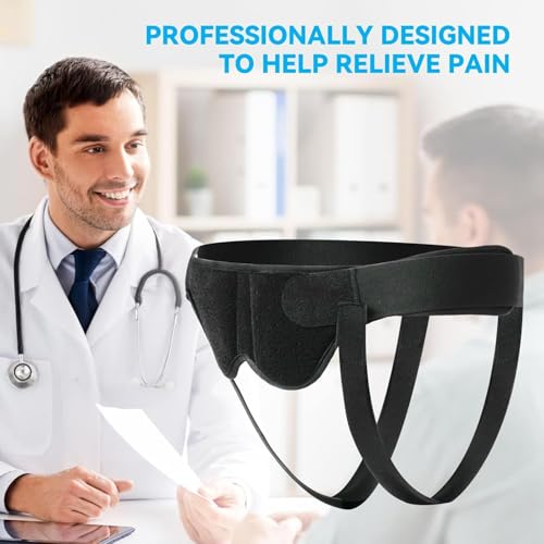 Faja para Hernia Hombre, Soporte Inguinal M miniatura 5