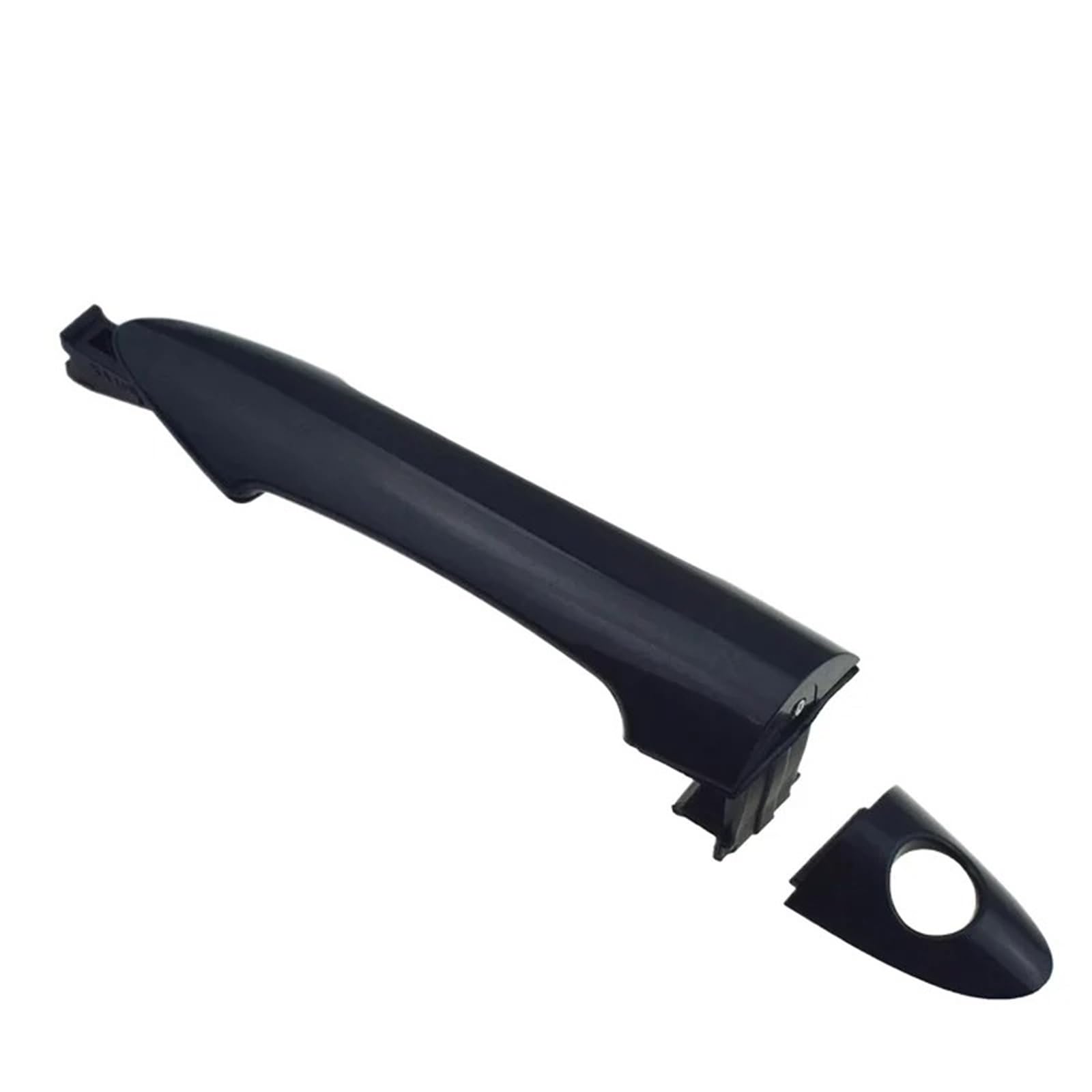 DUHNXUJ Car Door Handle for Kia for Picanto for Morning 2011-2016 Front Rear Left Right Door Handle Black Outer Outside Exterior(Front Right)