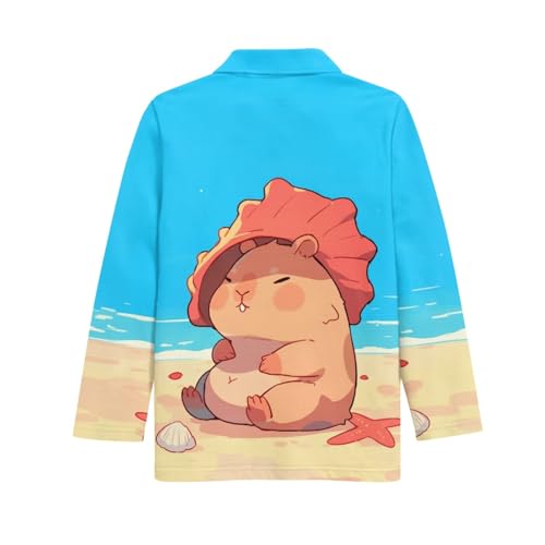 HUIACONG Shirts Boys Golf Shirts for Kids Children Sweatshirts Girls Tops2