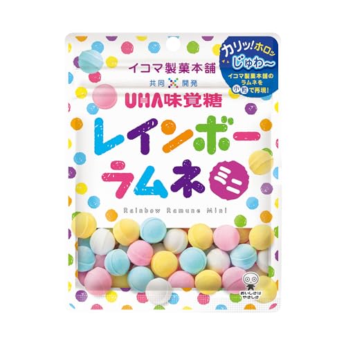 UHAピピン レインボーラムネミニ 30g×6袋のサムネイル
