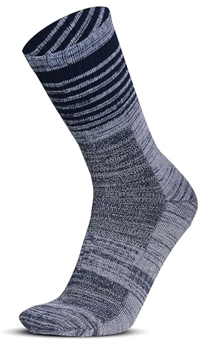 RC. ROYAL CLASS Thick Heavy Duty Thermal Socks For Men Cushioned Towel Warm Winter Woolen Socks, Calf Length Hi-Performance Sports Socks, Pack of 4 Pairs, Free Size, Multicolor