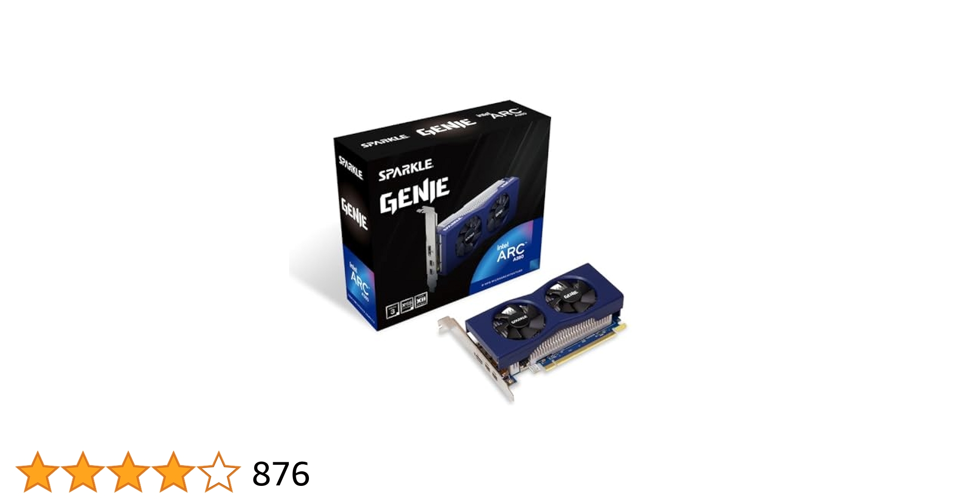SPARKLE intel ARC A380 グラフィックボード SPARKLE Intel Arc A380 GENIE｜SPARKLE｜株式会社アユート PC