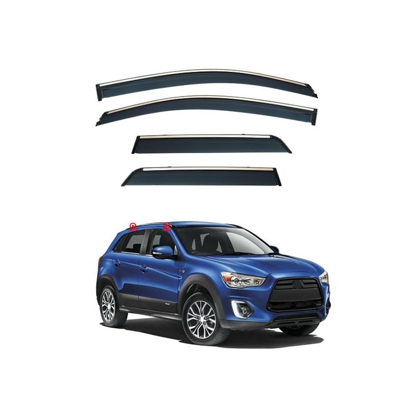 Déflecteurs de vent voiture Mitsubishi RVR contre la pluie et l'éblouissement