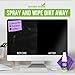 Screen Cleaner Spray and 2 Microfiber Cloths - 2oz Bottle by Screen Mom-Screen Cleaner Spray and Wipe for TV, Computer, Phone, iPad, Car Screen Cleaning Kit Electronic Cleaner Spray