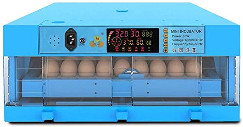 SYue Incubator 64 Eggs Poultry Hatcher, Brooder Automatic Turning Humidity Temperature Control For Chickens Ducks Birds Family Use