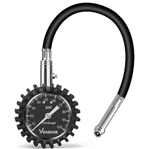Vondior Tire Pressure Gauge (0-100 PSI) Heavy Duty
