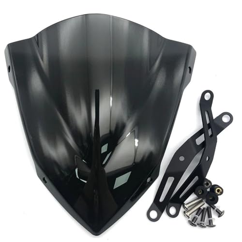 Pare-brise avant moto MT03 saute-vent sport touring déflecteur noir MT-25