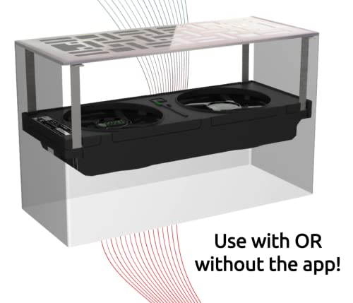 Smartcocoon Smart Cocoon Smart Vent Register Booster Fan - 4" X10”,4"X12" & 6"X12" - Ios & Android Apps, Room Temperature Control, 30% Energy Saving #TOP1