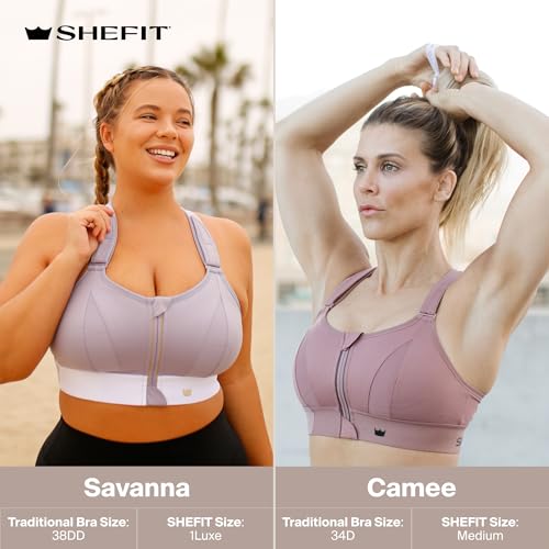 SHEFIT Ultimate Sports Bra for Women, High Impact Sports Bra4