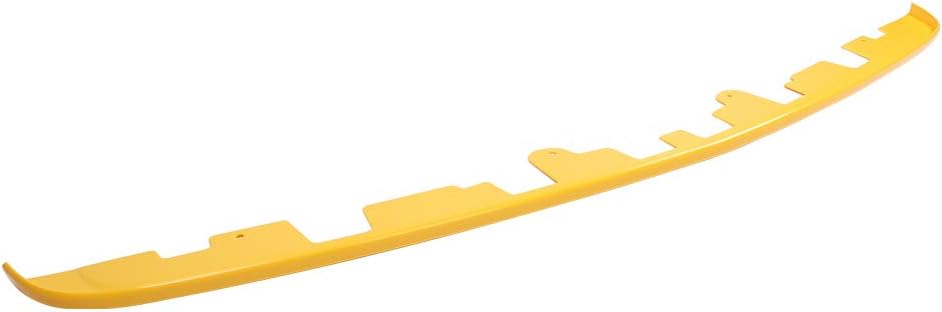 FREEMOTOR802® Front Bumper Lip Splitter Protector Cover Guard Lower Trim, Compatible with 2018-2023 Dodge Challenger Widebody Models, Factory Style Yellow ABS 1PC