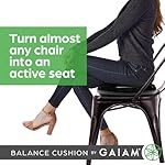 Gaiam Balance Disc Wobble Cushion Stability Core Trainer for Home or Office Desk Chair & Kids Alternative Classroom Sensory Wiggle Seat - Image 2
