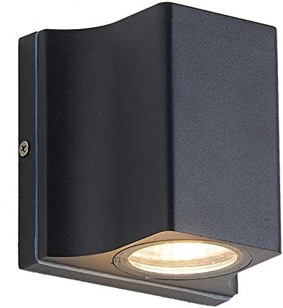 7W LED Outdoor/Indoor External Wall Sconces Light Fixture Waterproof for Door Gate Step Stair Entrance Corridor Warm White(3000K)