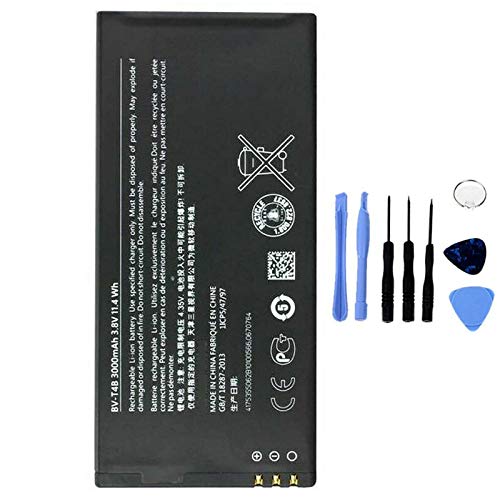 BATTERIA COMPATIBILE CON MICROSOFT NOKIA LUMIA 640 XL 640XL BV-T4B ALTA CAPACITÀ 3000MAH CON KIT SMONTAGGIO INCLUSO
