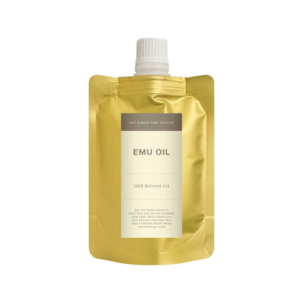 Amazon.co.jp: ＆SH アンドエスエイチ エミューオイル 未精製 80ml