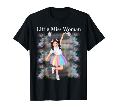 Little Miss Woman International Women's Day History Month T-Shirt