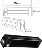 36V Lithium E-Bike Battery, 8AH 10AH 12.5AH 15AH 18AH 20AH, Waterproof PVC, Compatible with 200W-1000W Motors, Electric Bicycle Motorcycle Battery(36V 10Ah) - Image 2