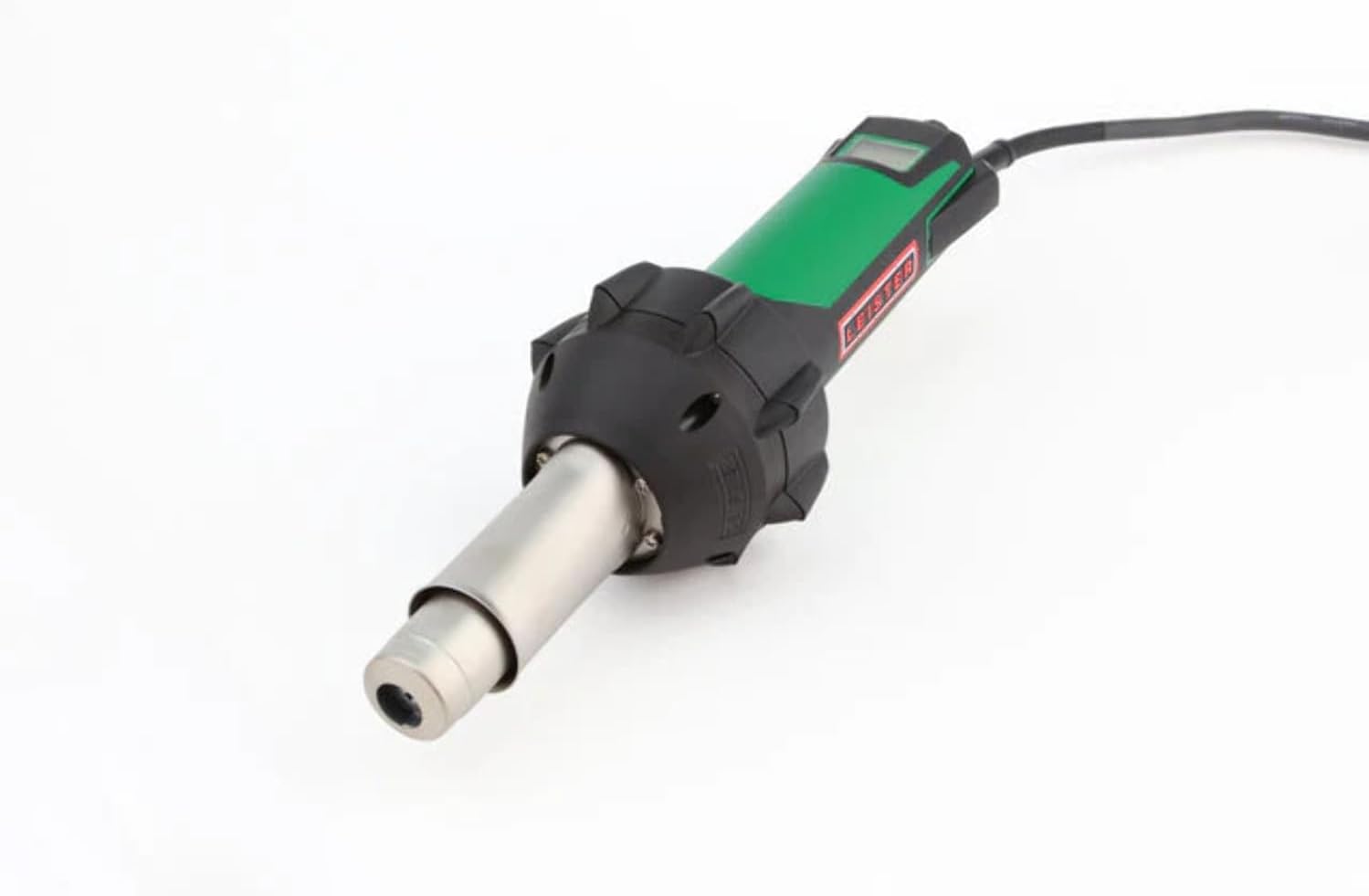 Leister Triac AT Digital Control Hand Held Plastic Welder with 40mm Nozzle and Carrying Case